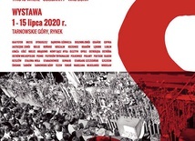 Plakat zapraszający  na wystawę.
