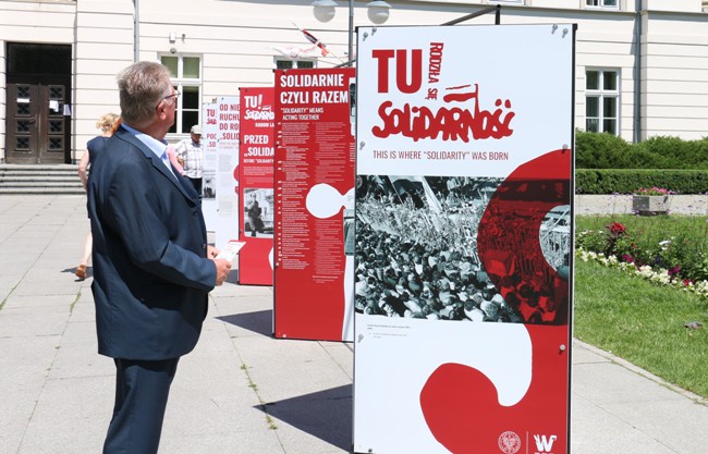 Wystawa "Tu rodziła się Solidarność"