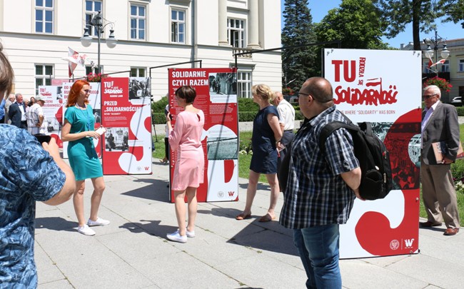 Wystawa "Tu rodziła się Solidarność"