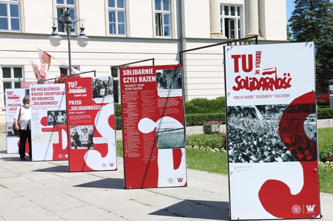 Wystawa "Tu rodziła się Solidarność"