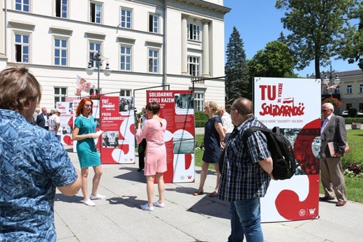 Wystawa "Tu rodziła się Solidarność"