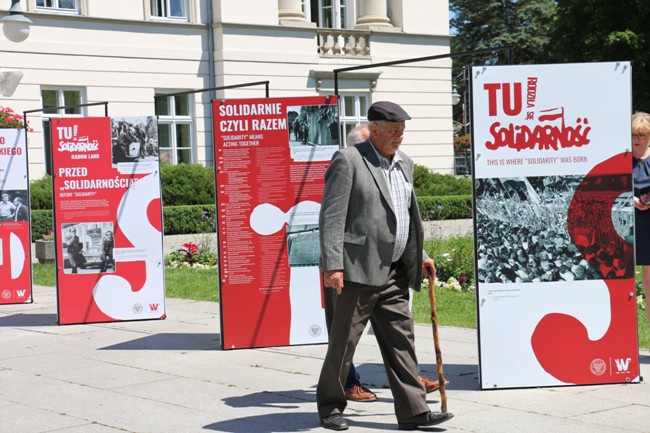 Wystawa "Tu rodziła się Solidarność"