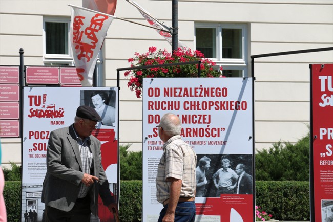 Wystawa "Tu rodziła się Solidarność"