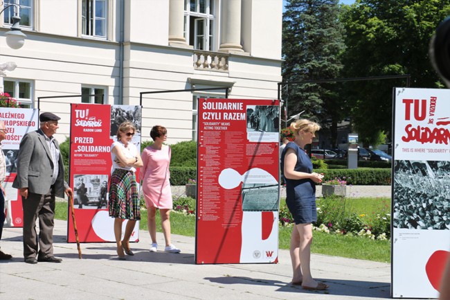 Wystawa "Tu rodziła się Solidarność"