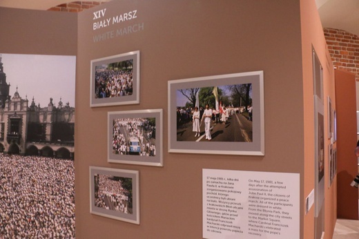 Wystawa fotografii Adama Bujaka, poświęconych Karolowi Wojtyle