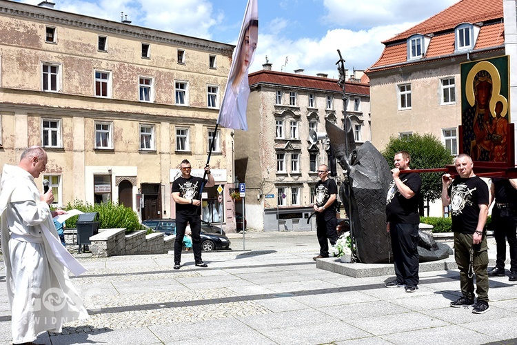 Męski Różaniec w Świdnicy - lipiec