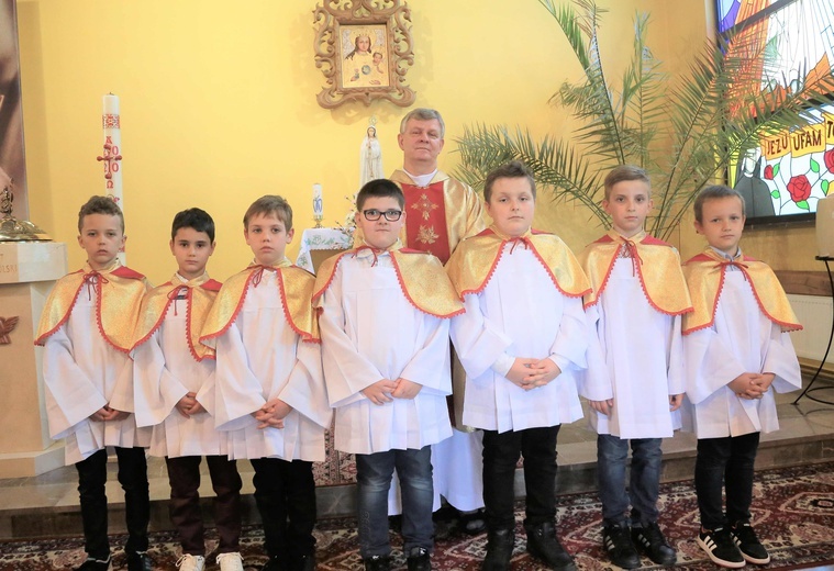 Ministranci w Jodłówce-Wałkach