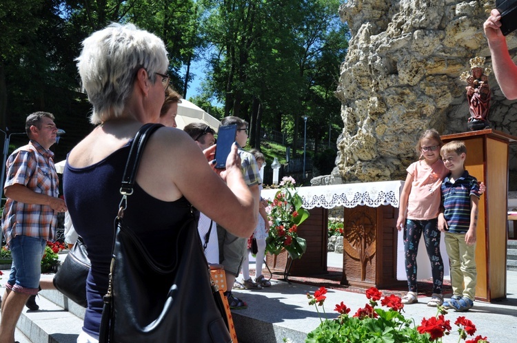 Pielgrzymka dzieci na Górę Świętej Anny