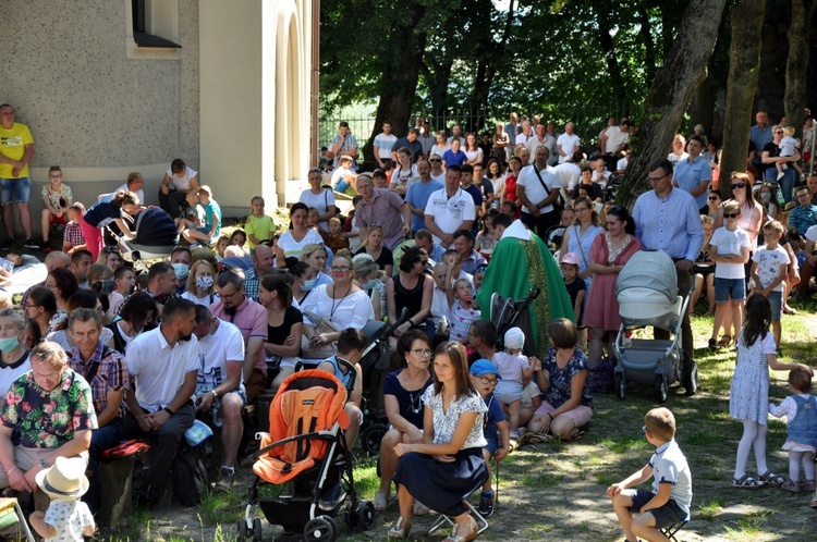 Pielgrzymka dzieci na Górę Świętej Anny