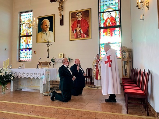 Ślubowanie templariuszy na gdańskich Wyżynach