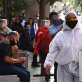 Rekordowa liczba nowych infekcji w Meksyku w ciągu doby - ponad 7 tysięcy
