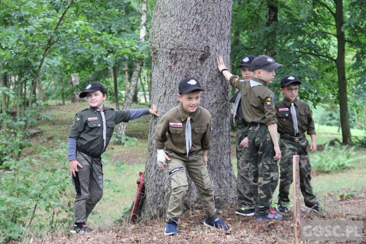 Kolonia zuchowa zielongórskiego ZHR w m. Długie k. Strzelec Krajeńskich