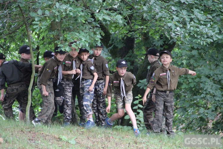 Kolonia zuchowa zielongórskiego ZHR w m. Długie k. Strzelec Krajeńskich