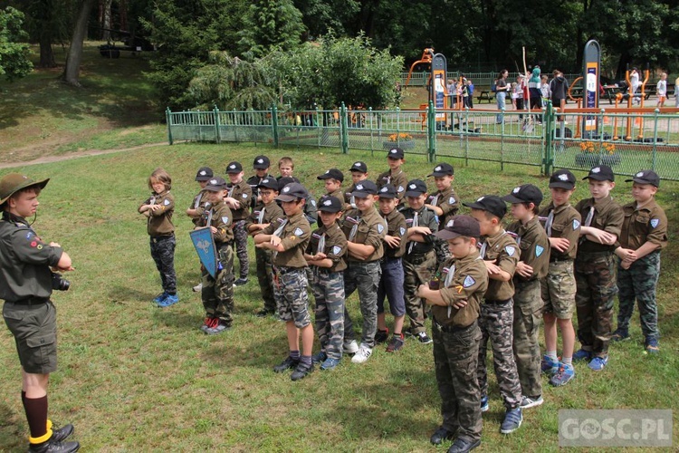 Kolonia zuchowa zielongórskiego ZHR w m. Długie k. Strzelec Krajeńskich