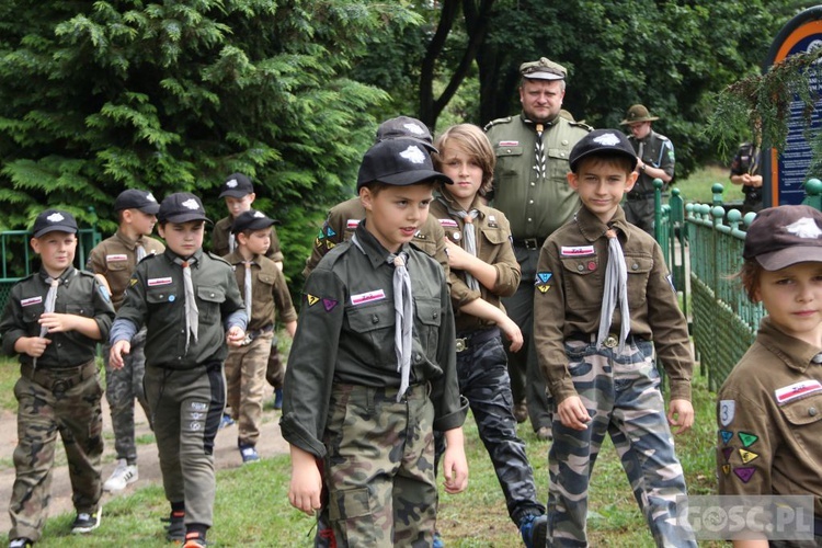 Kolonia zuchowa zielongórskiego ZHR w m. Długie k. Strzelec Krajeńskich