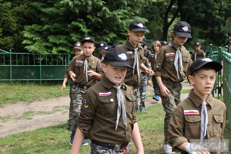Kolonia zuchowa zielongórskiego ZHR w m. Długie k. Strzelec Krajeńskich