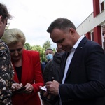 Prezydent Andrzej Duda oddał już swój głos