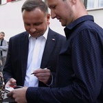 Prezydent Andrzej Duda oddał już swój głos