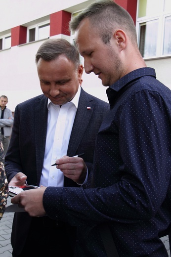 Prezydent Andrzej Duda oddał już swój głos