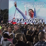 Wieczór wyborczy Rafała Trzaskowskiego