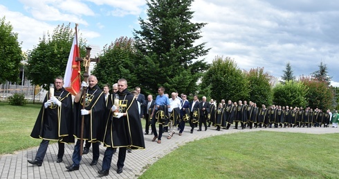 Rycerz, który chodzi za Chrystusem