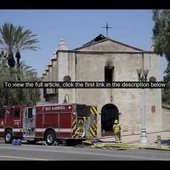 249-year-old California church damaged by fire, investigation underway