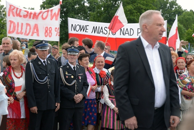 Wizyta prezydenta Andrzeja Dudy w Odrzywole