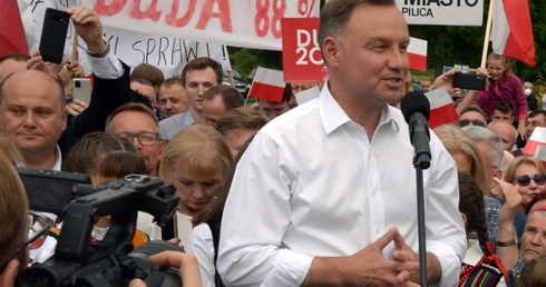 Prezydent prosił w Odrzywole o szacunek, o to, byśmy się nawzajem bardziej szanowali.