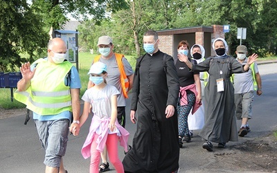 ▲	Od 6 do 12 lipca pątnicy pokonali ok. 160 km.