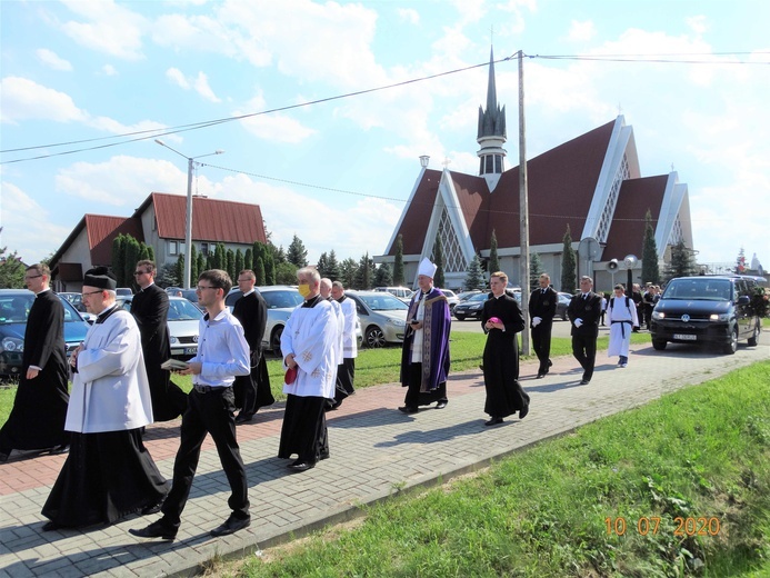 Uroczystości pogrzebowe śp. Marii Sojka