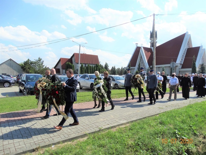 Uroczystości pogrzebowe śp. Marii Sojka