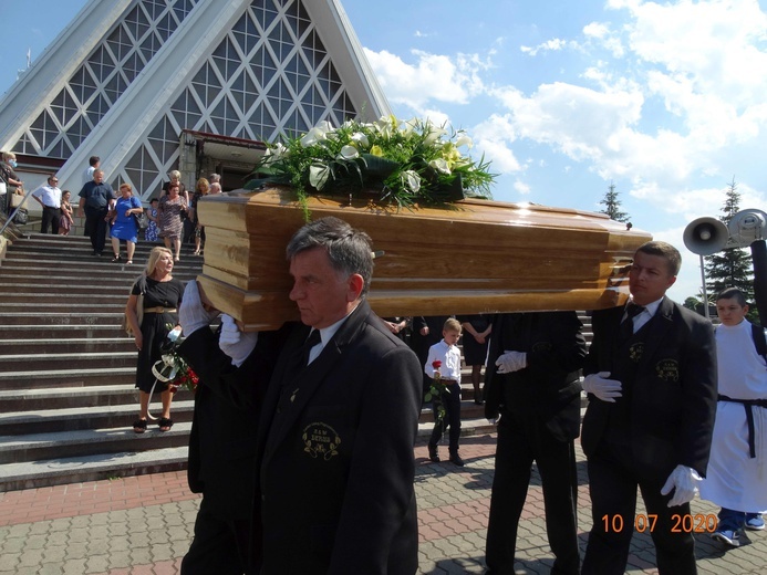 Uroczystości pogrzebowe śp. Marii Sojka