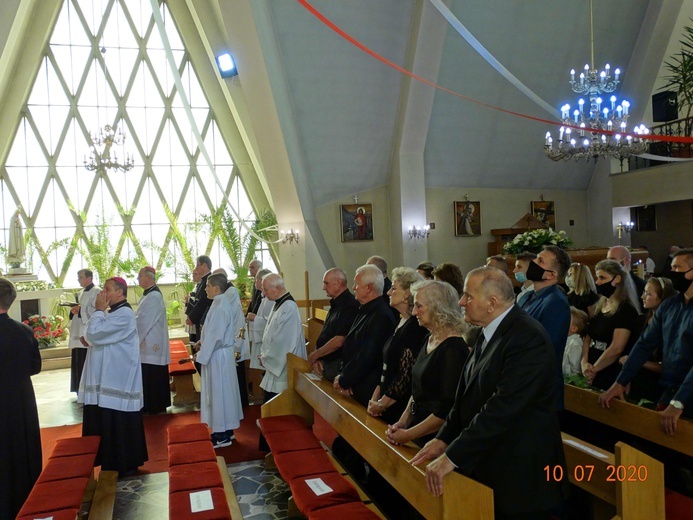 Uroczystości pogrzebowe śp. Marii Sojka