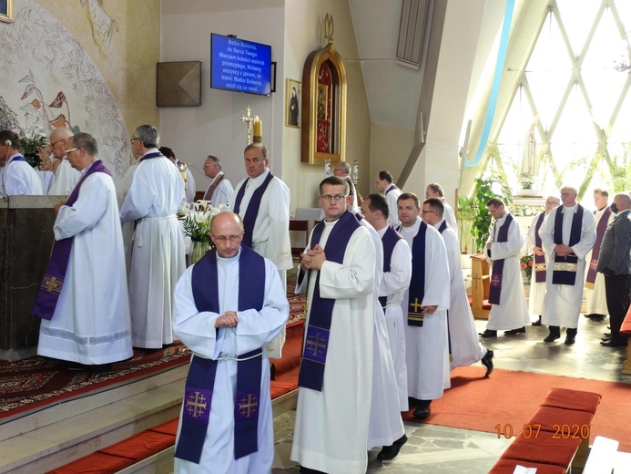 Uroczystości pogrzebowe śp. Marii Sojka