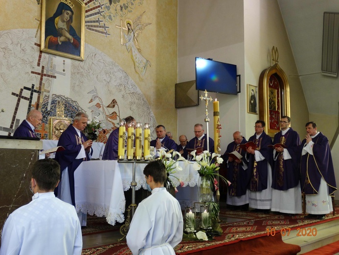 Uroczystości pogrzebowe śp. Marii Sojka