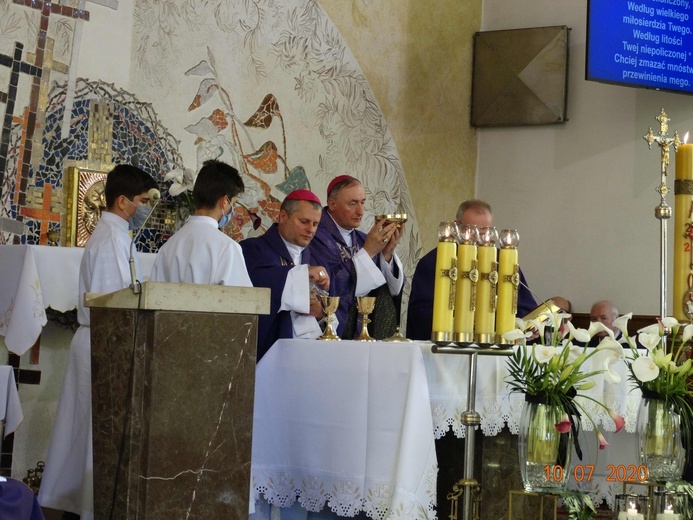 Uroczystości pogrzebowe śp. Marii Sojka