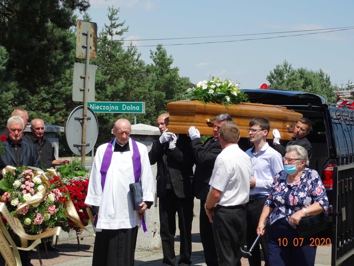 Uroczystości pogrzebowe śp. Marii Sojka