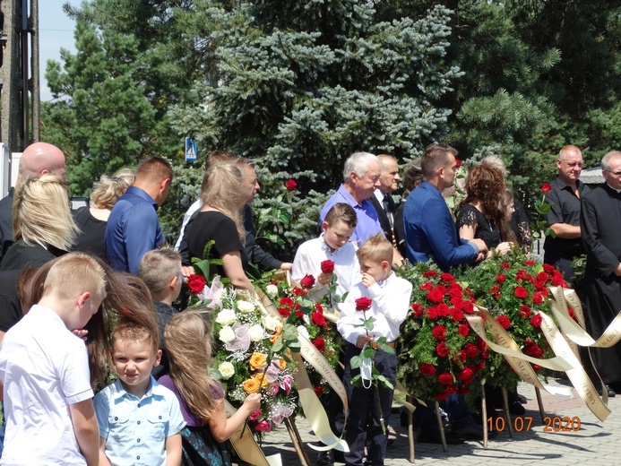 Uroczystości pogrzebowe śp. Marii Sojka