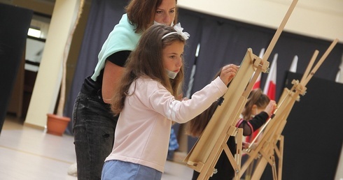 Warsztaty plastyczne w Białogardzie 