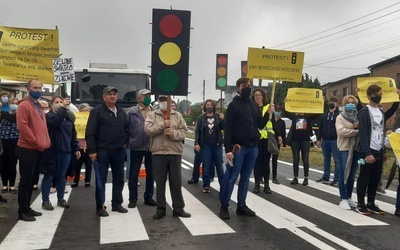 Protest w Świerklańcu