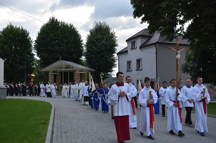 Msza św. odpustowa w Łańcucie