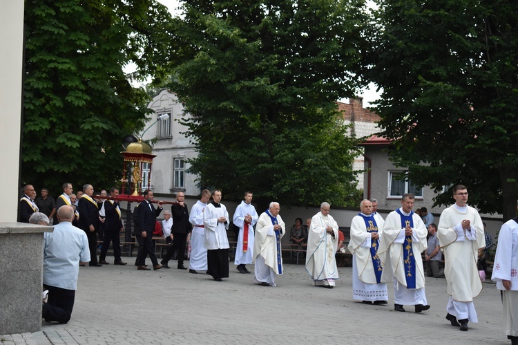 Msza św. odpustowa w Łańcucie