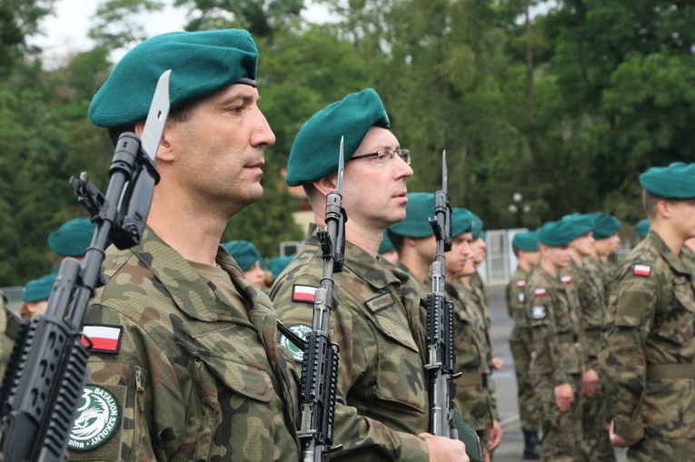 Przysięga wojskowa kapelanów rezerwy z całej Polski 2020