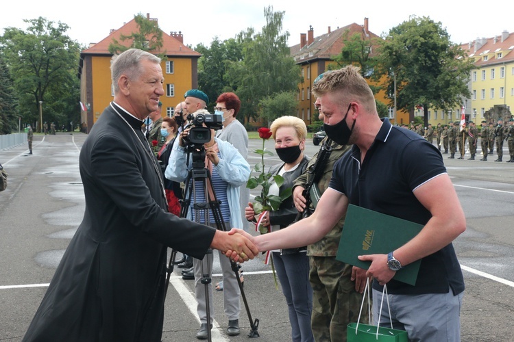 Przysięga wojskowa kapelanów rezerwy z całej Polski 2020