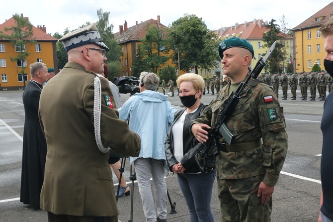 Przysięga wojskowa kapelanów rezerwy z całej Polski 2020