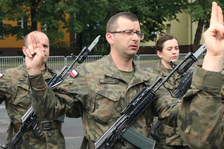 Przysięga wojskowa kapelanów rezerwy z całej Polski 2020