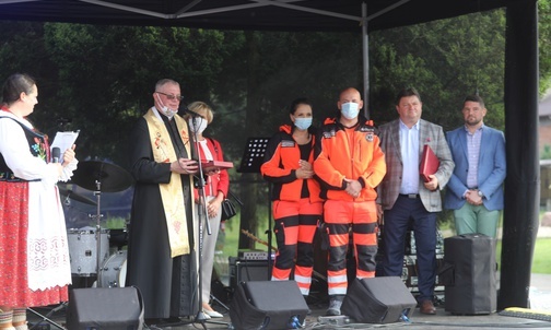 Modlitwę do św. Jakuba poprowadził ks. kan. Andrzej Loranc.