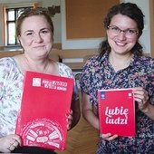 Anna Pawełek i Anna Czulak zachęcają do wolontariatu.