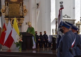 Mszy św. przewodniczył bp Zbigniew Zieliński. 