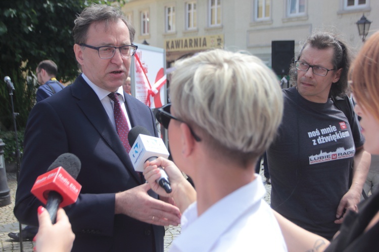 Wernisaż wystawy "Tu rodziła się Solidarność"